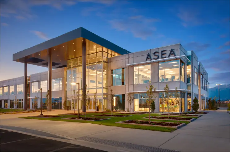 ASEA relocates to a new, state-of-the art corporate office.